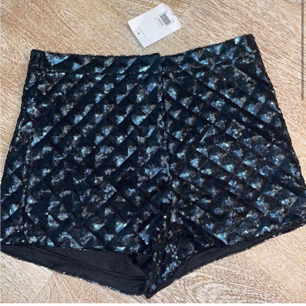 Topshop Sequin Shorts